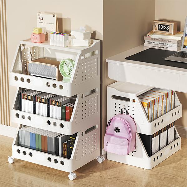 2-5 Tier Stackable RollingCart