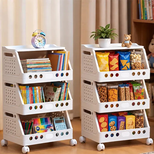 2-5 Tier Stackable RollingCart