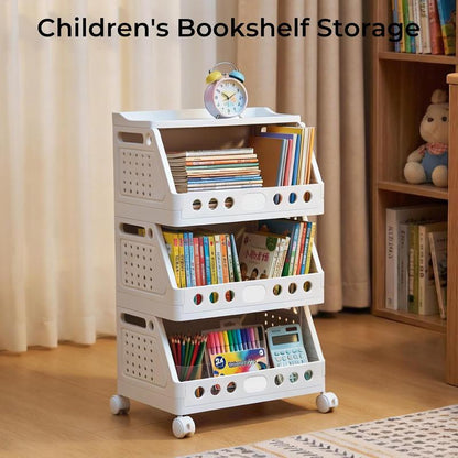 2-5 Tier Stackable RollingCart